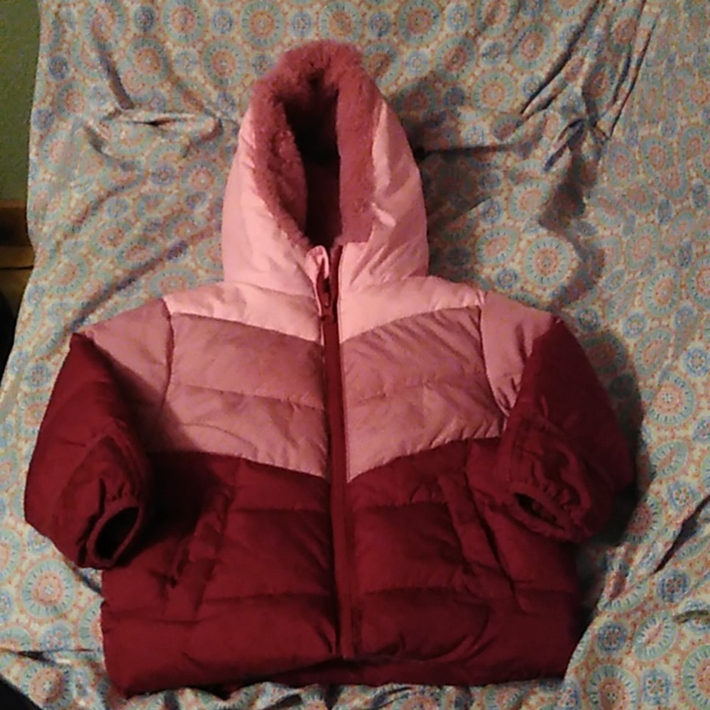 Swiss Tech Pink Coat size 12 months